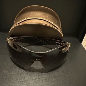 Gucci brown sunglasses